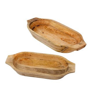 Wooden Dough Bowl - Small