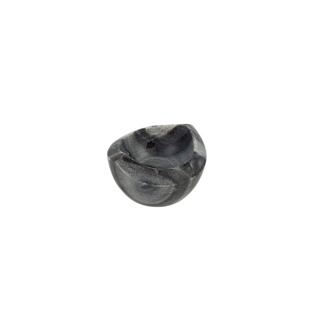 Pebble Marble Bowl, Black