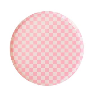 Check It! Tickle Me Pink Plates - 8 Pk.  Dinner