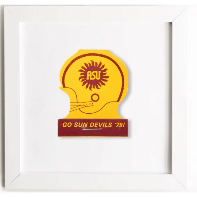 Vintage Matches: Arizona State University - White Frame