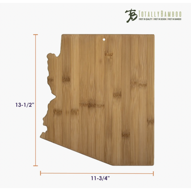 AZ Shaped Serving & Cutting Board
