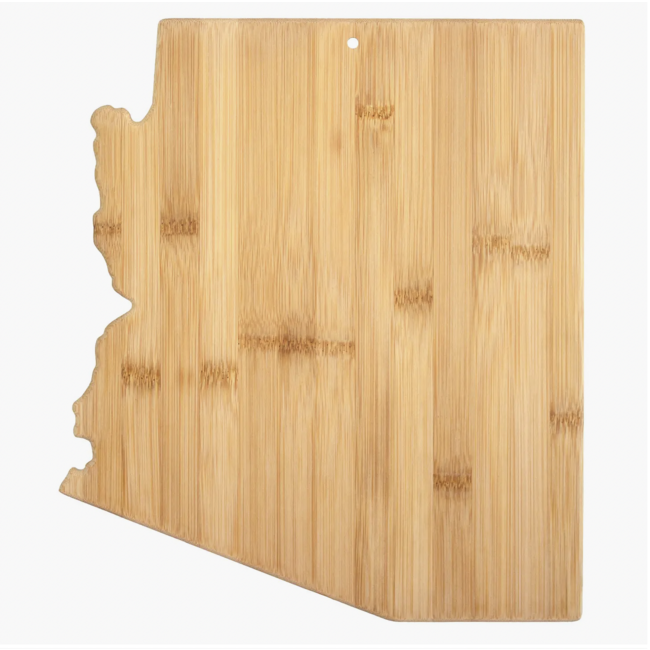 AZ Shaped Serving & Cutting Board