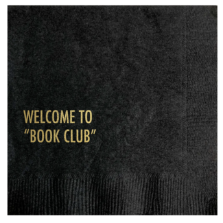 Book Club Cocktail Napkin