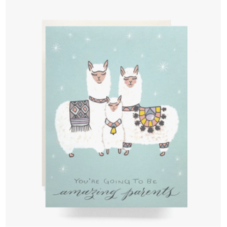Alpaca Baby Greeting Card