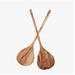 Olive Wood Simple Salad Servers