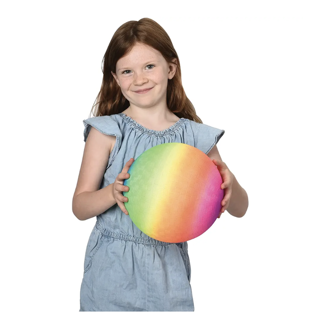 Rainbow Playground Ball, Medium