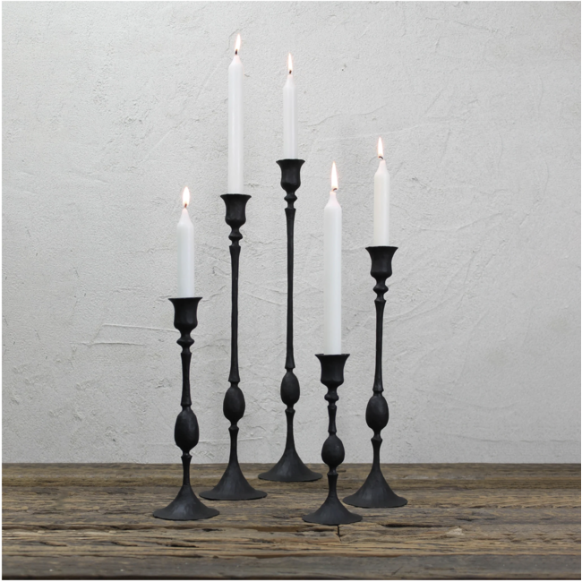 Petro Black Taper Holder