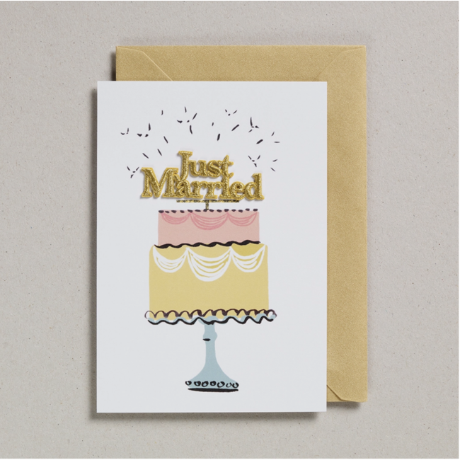 Cake Card - Just Married