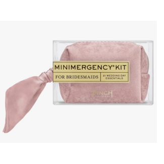 pinch Velvet Minimergency Kit for Bridesmaids - Dusty Rose