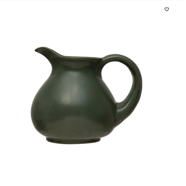 48 oz. Stoneware Pitcher - Teal