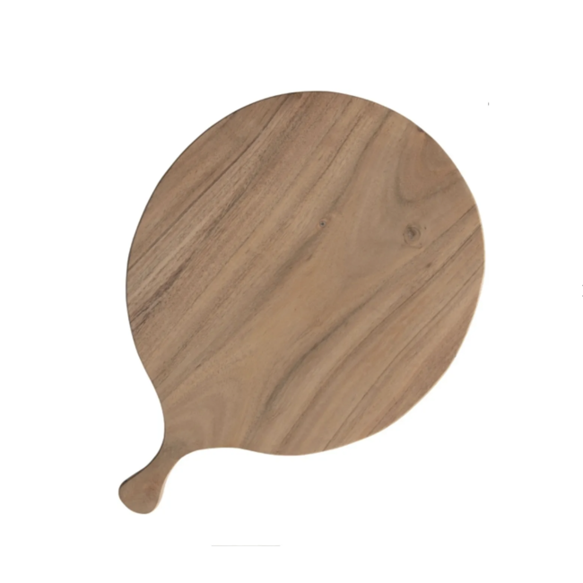 Acacia Wood Board with Handle - Small