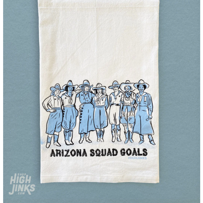 Arizona Squad Goals Tea Towels