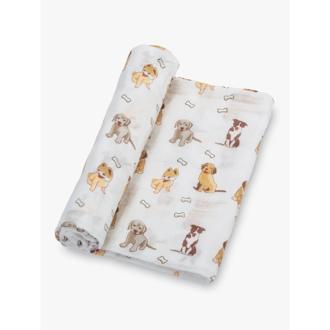 Woof Woof Baby Swaddle Blanket