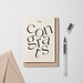 Serif Type Huge Congrats Card