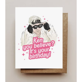 Ken You Believe? Birthday Card