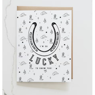 Lucky to Know You Card