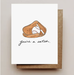 You're A Catch Baseball Card