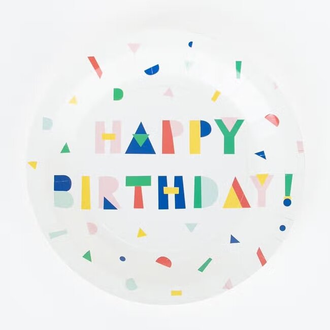 Plates - Happy Birthday