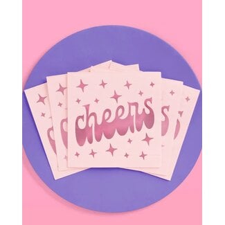 Pink Cheers -Cocktail Napkins