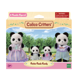 Calico Critters Pookie Panda Family