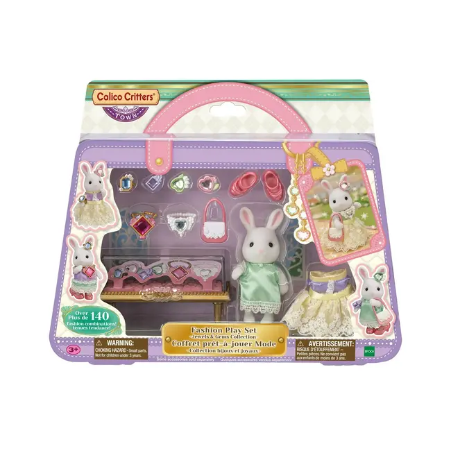 Calico Critters Fashion Playset Jewels & Gems Collection