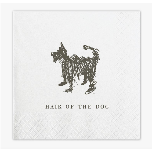 santa barbara design Cocktail Napkin - Hair of the Dog