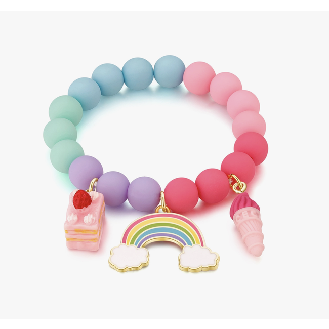 Charming Whimsy Bracelet - Cloud Luvs Rainbow