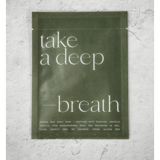 Take a Deep Breath Sheet Mask