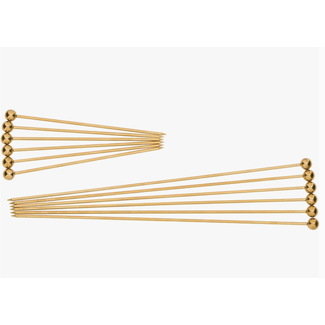 Gold Combo Cocktail Picks - 12pc