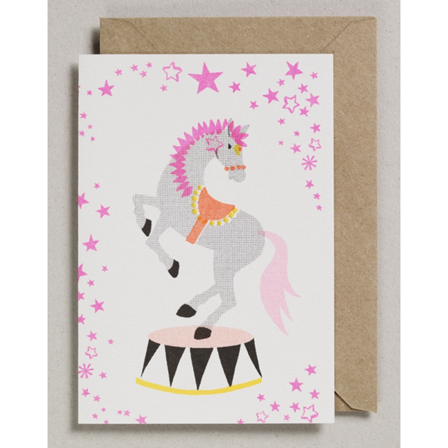 Confetti Pets Cards - Circus Horse