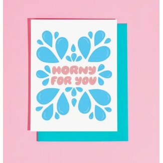 Horny for You Greeting Card