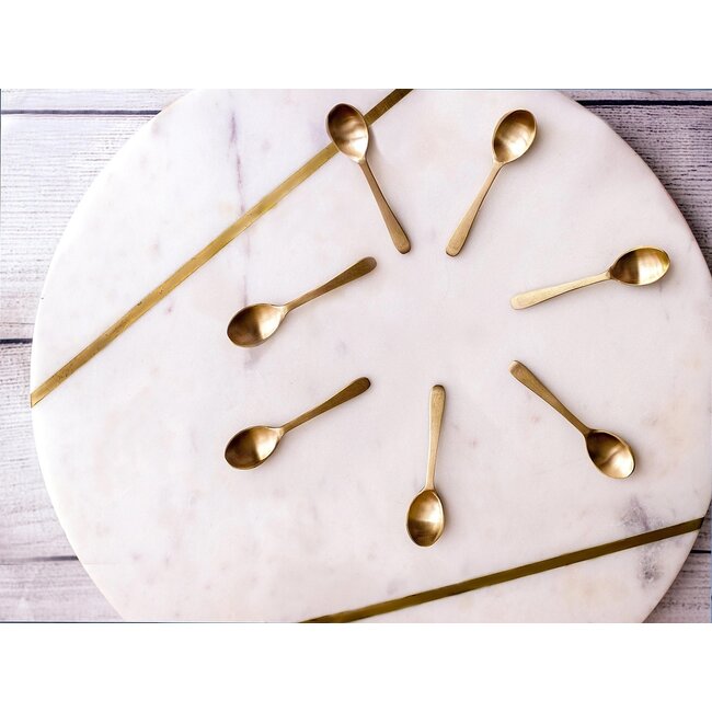 Handmade Artisanal Brass Spoon