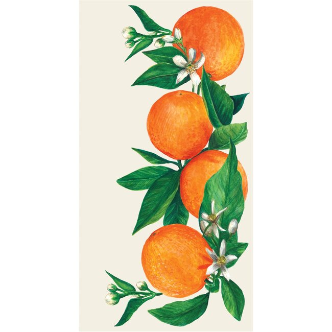 Orange Orchard Guest Napkin