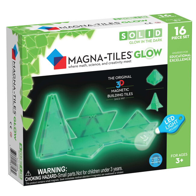 Magna-tiles Magna-Tiles® Glow in the Dark 16-Piece Set