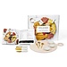 Host at Home- 10 Pc Board and Cheese Set, White Washed