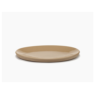 Small Serving Dish Oval Clay Dune