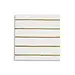 Frenchie Striped Gold Napkins Petite