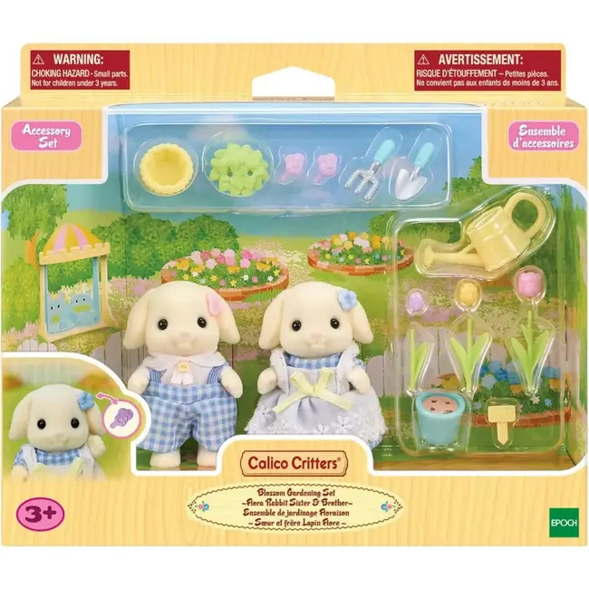 Calico Critters Blossoming Garden Set