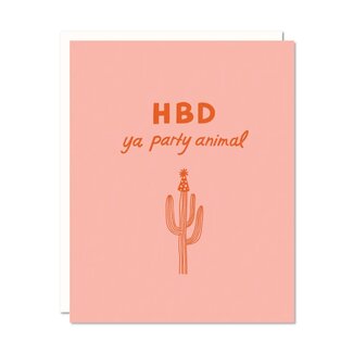 HBD Party Animal Card