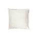 Natural Beige & White Pinstripe 20x20 Down So Soft Linen Pillow