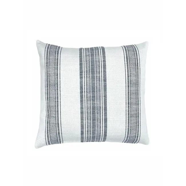 Beach Club White Stripe 20x20 Indoor/Outdoor Pillow