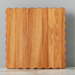 Square Scalloped Cutting Board, Large