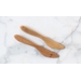 Fruitwood Butter Spreader, Set of 2