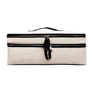 Double Hair Tools Travel Case - Cream