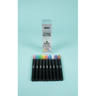 9 Glitter Markers