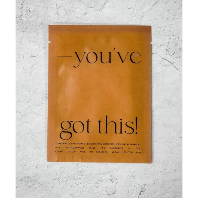Korean Sheet Mask - You've Got This