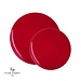 Gold Round Plastic Plates | 10 Pack