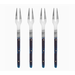 Santorini Resin Appetizer Forks S/4