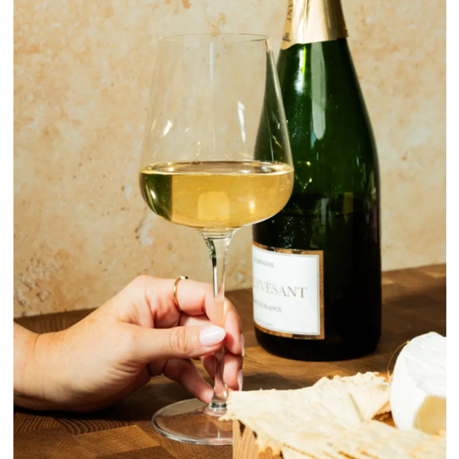 made in White Wine Glasses - Set of 4