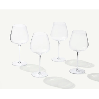 made in Red Wine Glasses - Set of 4